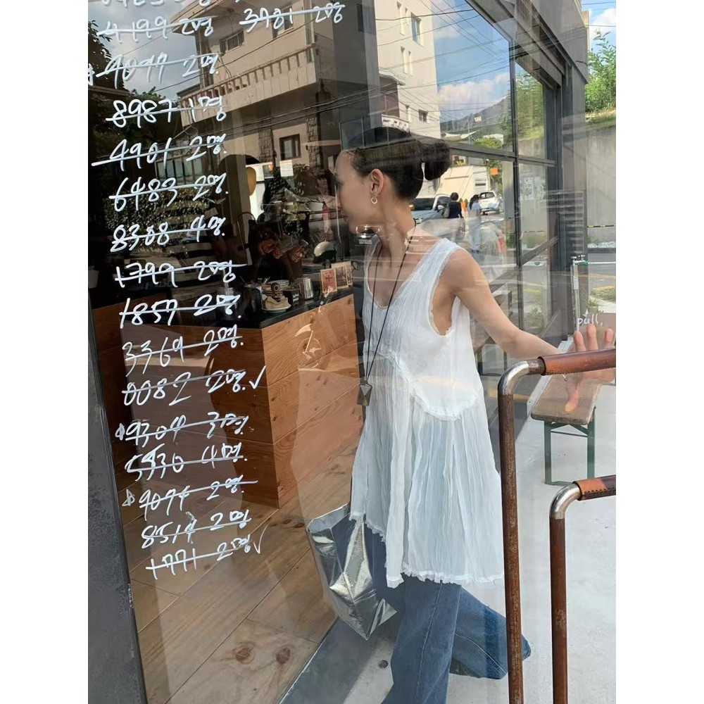 九0830韩国东大门运动瑜伽背心区inni-8625016时尚通勤档口纯色