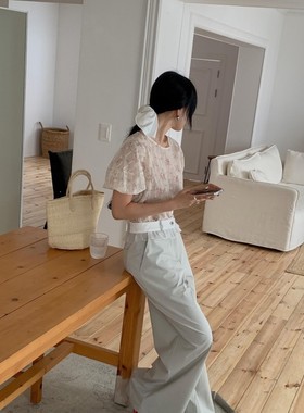 九0722韩国东大门休闲长裤区softness-8590657舒适韩版简洁可爱