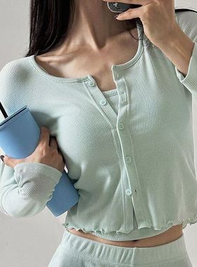 六0813韩国正品60382 针织衫区复古夏季欧美正品魅力休闲精致直邮