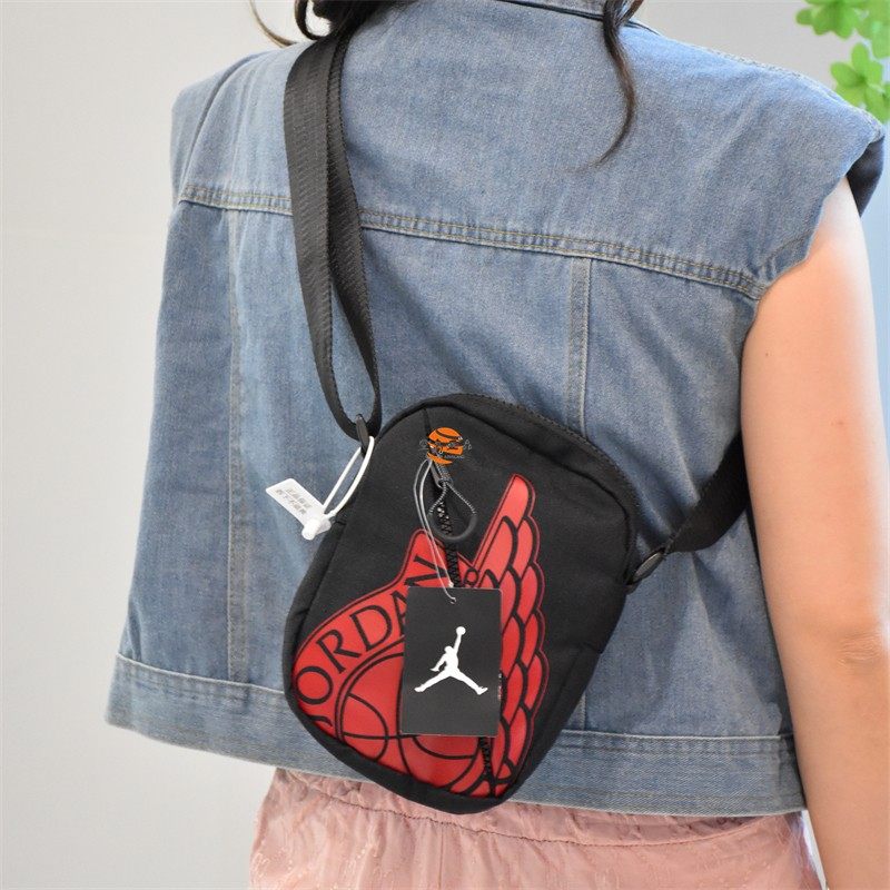 JORDAN Air  飞人LOGO运动单肩斜挎包钱包9A0198-023