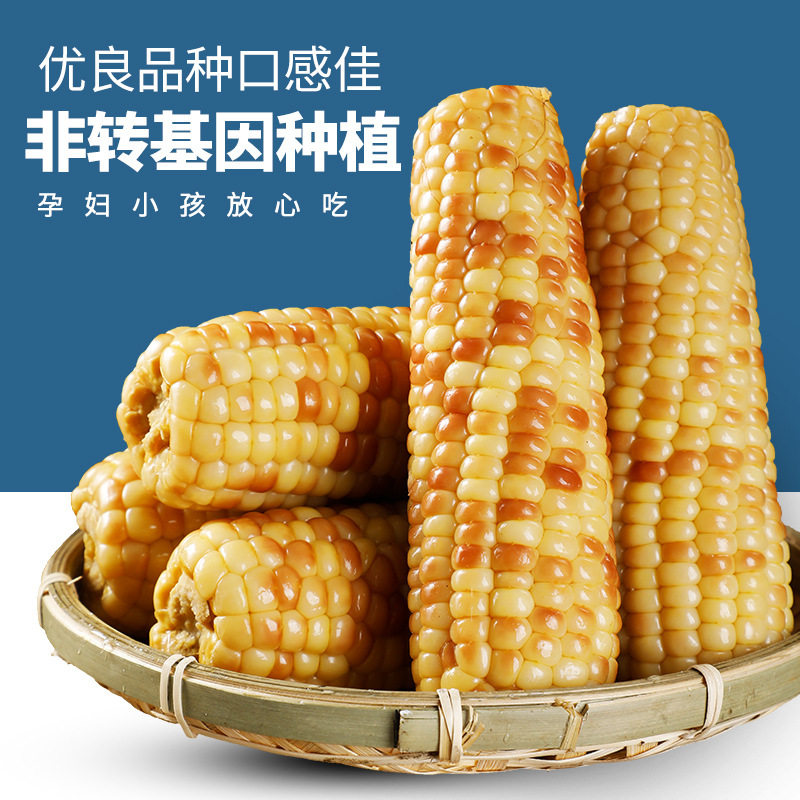 西双版纳香糯小玉米笨玉米现摘新鲜即食玉米粘玉米棒代餐杂粮真空