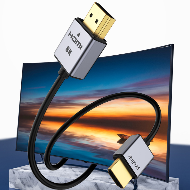 PROLINK PF331S HDMI双A头连接线8K电脑高清盒子电视机连接显示