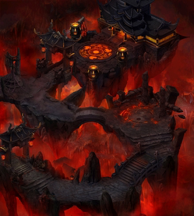 996引擎专用 传奇地图  全新真彩地图传奇素材 地域火焰 3张地图