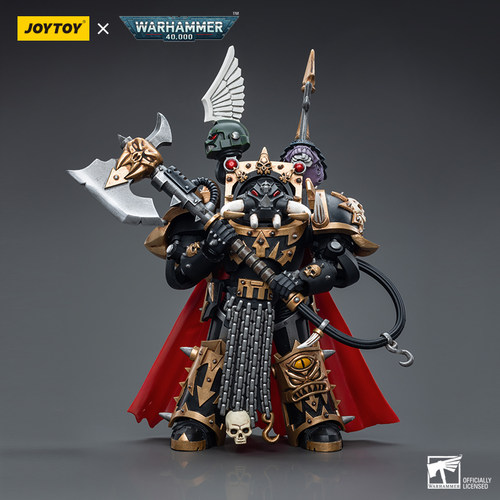 JOYTOY暗源战锤40K 混沌星际战士终结者护甲混沌领主可动模玩1:18