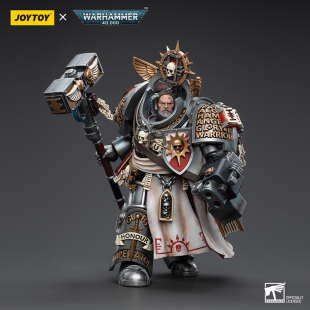 JOYTOY暗源战锤40K灰骑士大导师沃尔杜斯可动兵人模玩手办1：18