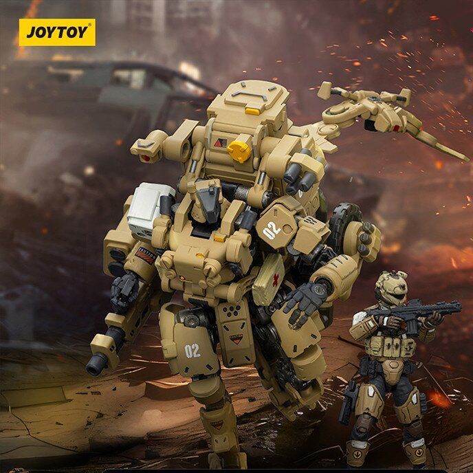 JOYTOY暗源系列 战慑XS-02 突袭型国创机甲1:25可动兵人模玩手办