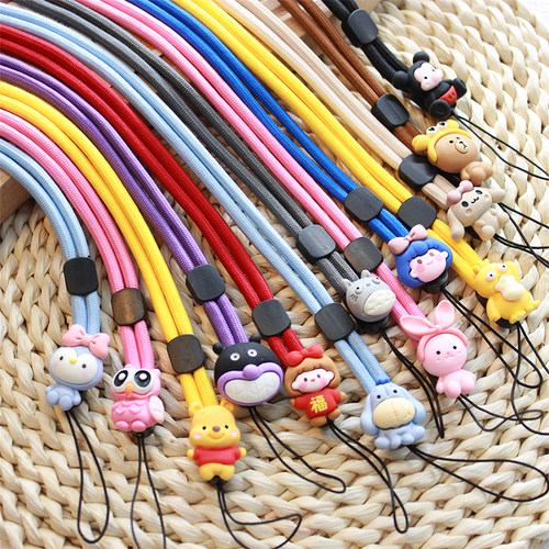 可调节可爱卡通挂绳长款