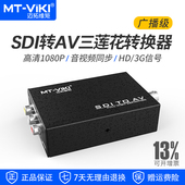 迈拓维矩SDA11 广播级数字3G SDI转AV红黄白三莲花转换器模拟CVBS高清音频视频SDI转BNC