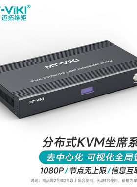 迈拓维矩 分布式KVM坐席管理系统 可视化系统协作IP管理矩阵 互联互通