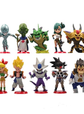 七龙珠钥匙扣布玛公仔古拉达列斯希尔德刚悟天克斯仙人神龙兰琪