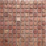 Красная пещера Каменная мозаичная плитка естественный мрамор древний плитка культурный каменный бар