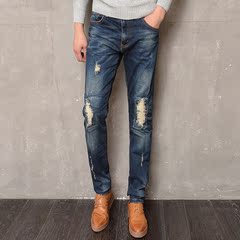 Jeans pour jeunesse en coton pour printemps - Ref 1463382 Image 18