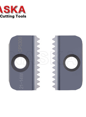 纳斯卡12/14/21/30/40BSW/BSF/BSP英制惠氏W55度直管螺纹梳铣刀片