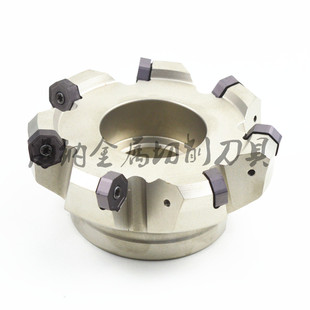 海纳定制七角神刀重切削快进给数控铣刀盘非标订做平面数控刀具