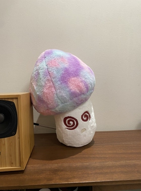 Heleworld植物大战僵尸毛绒玩具公仔手工玩偶魅惑菇特别定制版