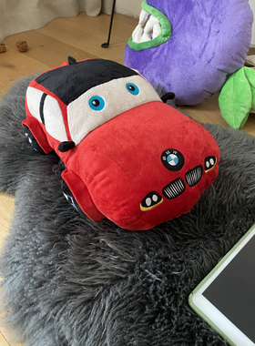 荷乐玩具 Heleworld毛绒玩具BMW小汽车系列限量版