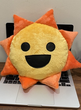 Heleworld节奏盒子毛绒玩具太阳先生玩偶手工制作真皮版