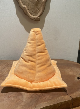 Heleworld植物大战僵尸毛绒玩具玩偶路锥帽子路障可穿戴定制版