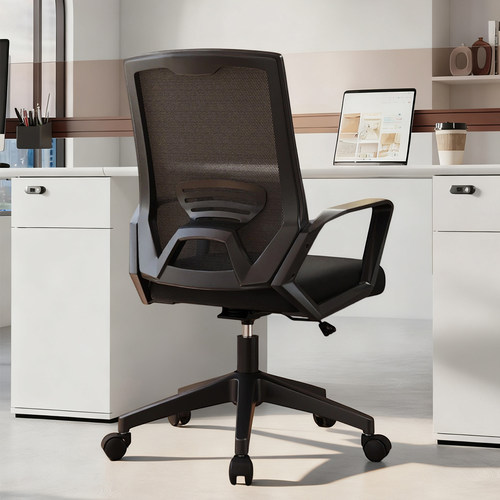 办公室椅子职员办公座椅舒适久坐电脑椅转椅工位升降椅结实耐用