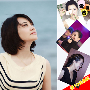 装饰画贴画壁纸海报 美女明星演员许晴照片高清写真图片卧室宿舍