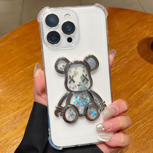 适用OPPO A6i A6GT透明四角风生水起GT8Pro A5x流沙暴力熊Reno15Pro 一加Ace6T护眼防摔FindX9精孔A3手机壳