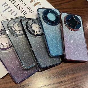 适用vivo Y600Pro Y60m闪粉精孔电镀S50Promini Y500i Y50s渐变S30 Y300T保护套Y300Pro防摔Y300i Y200手机壳