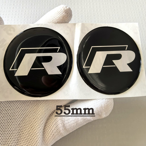适用于新款RCR加高油箱5.5cm钱江600RS/800双R软车标 QJ平底55mm