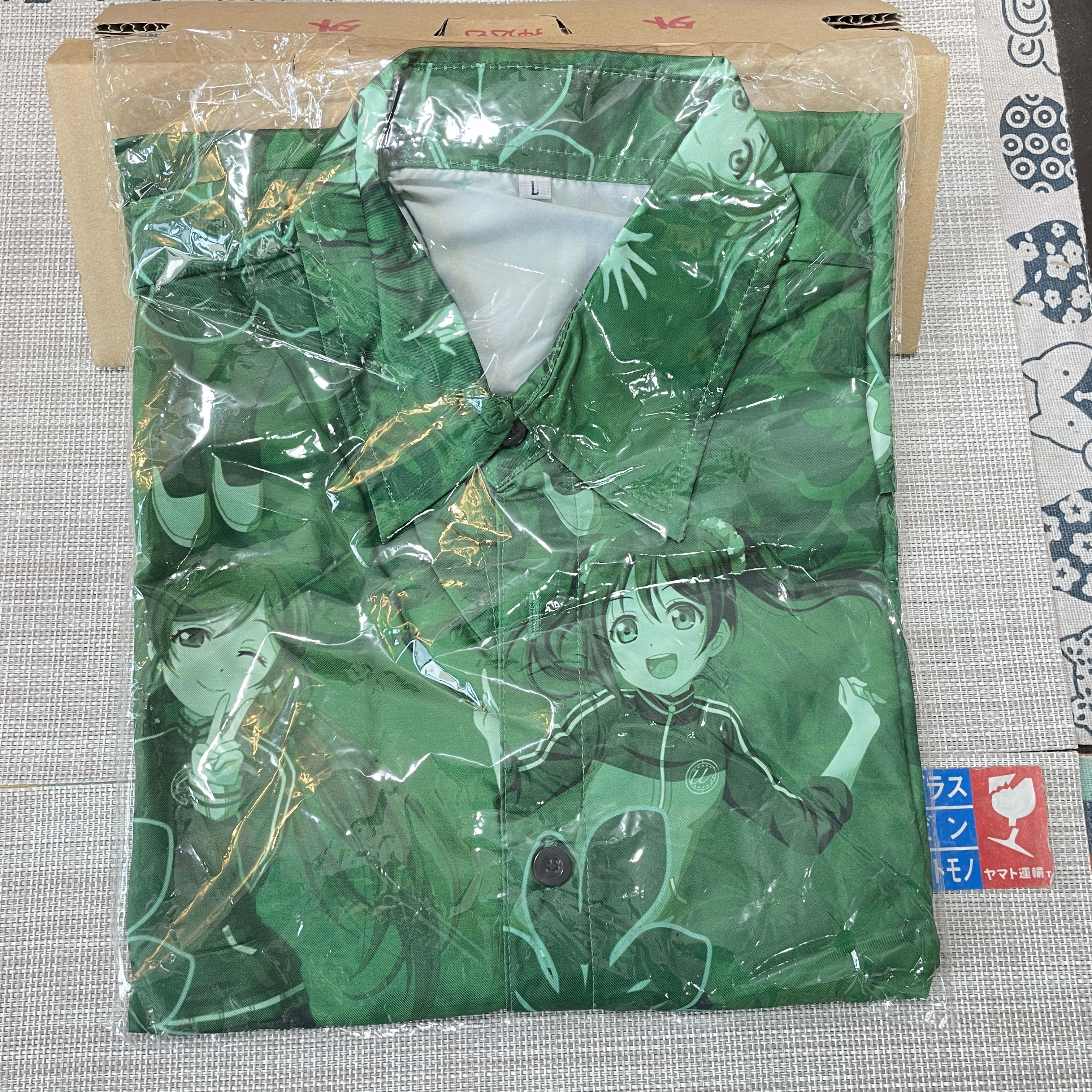 现货 lovelive 缪斯 矢泽妮可衬衫  Anime Floral Hawaiian Shirt