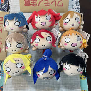 官谷日购正版 lovelive 水团 公仔 玩偶 毛绒玩具 约18cm