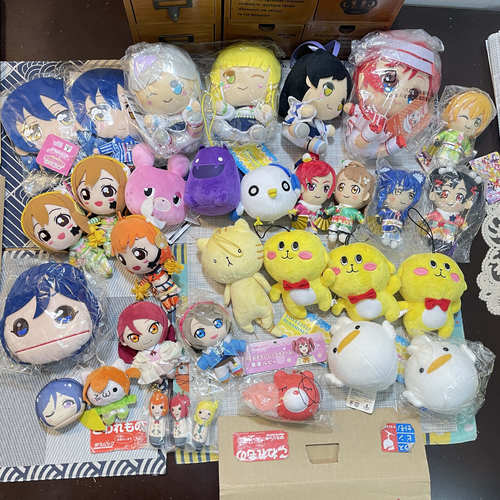 现货 正品 lovelive  公仔 玩偶 毛绒玩具 缪斯 μ's 水团混合