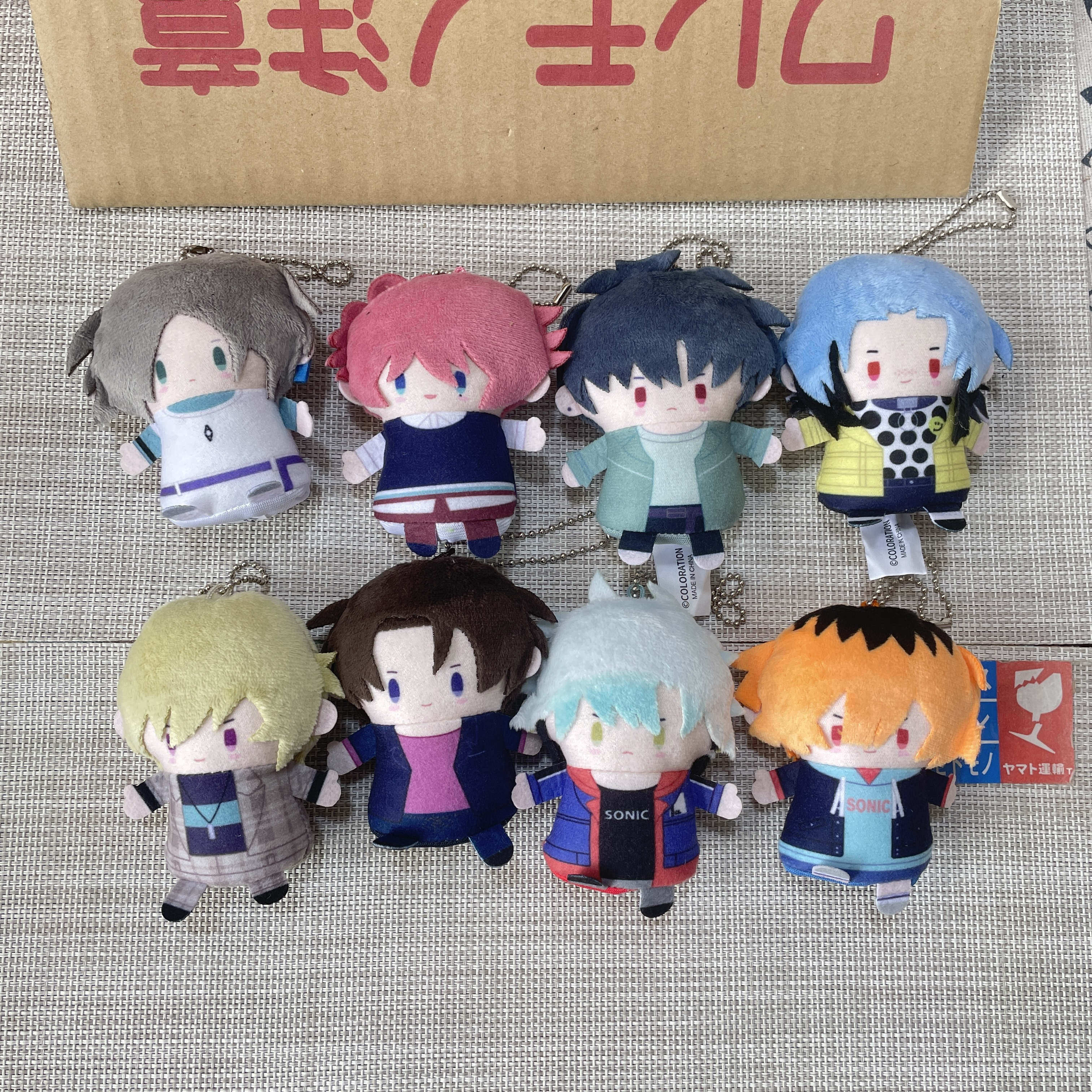 现货 日本正品 东京カラ-リニツワ  指偶毛绒公仔挂件 整套出