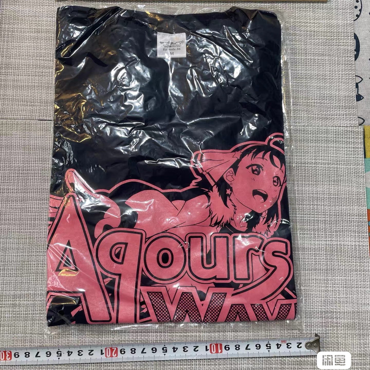 lovelive  Episode.06Aqours WAVE Tシャツ  水团T恤 尺码 m