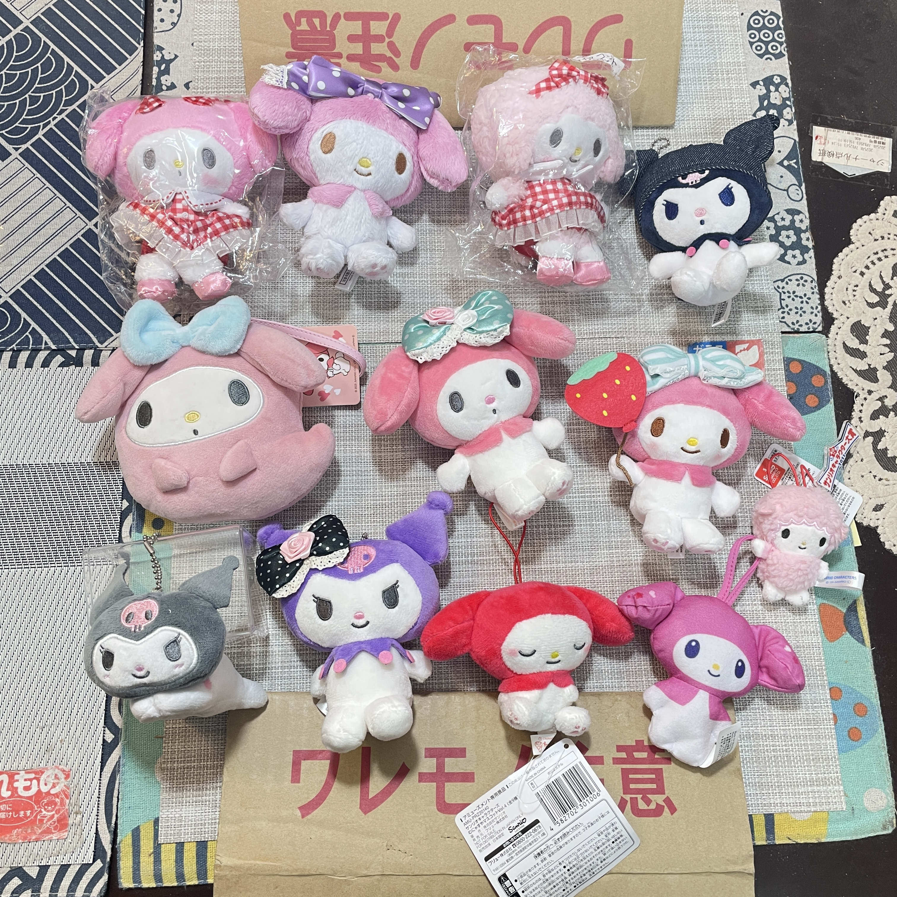 现货 Furyu 日本正品 库洛米 三丽鸥 毛绒公仔 玩偶 3号仓