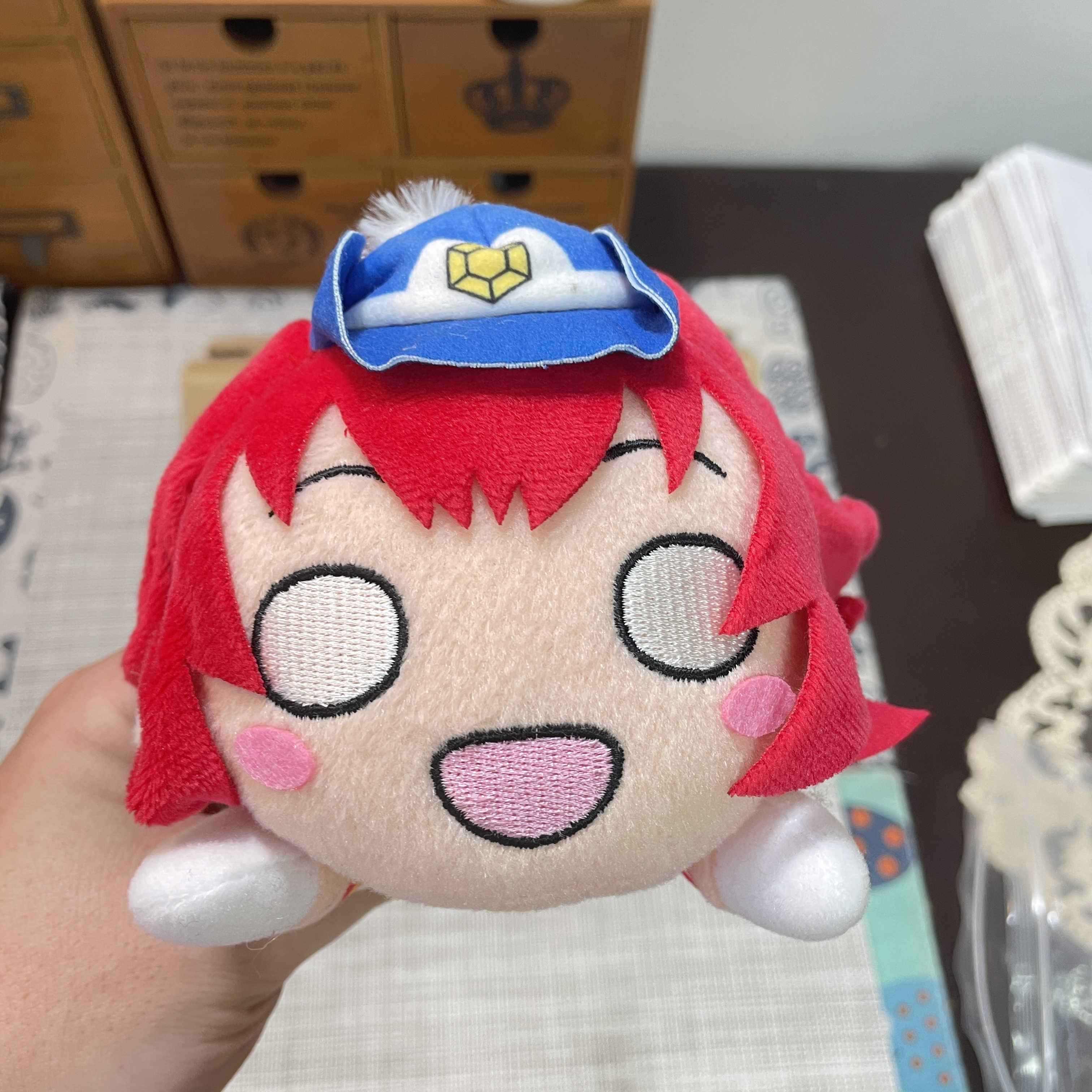 官谷日购正版 lovelive 水团 HAPPY PARTY TRAIN毛绒玩具约18cm