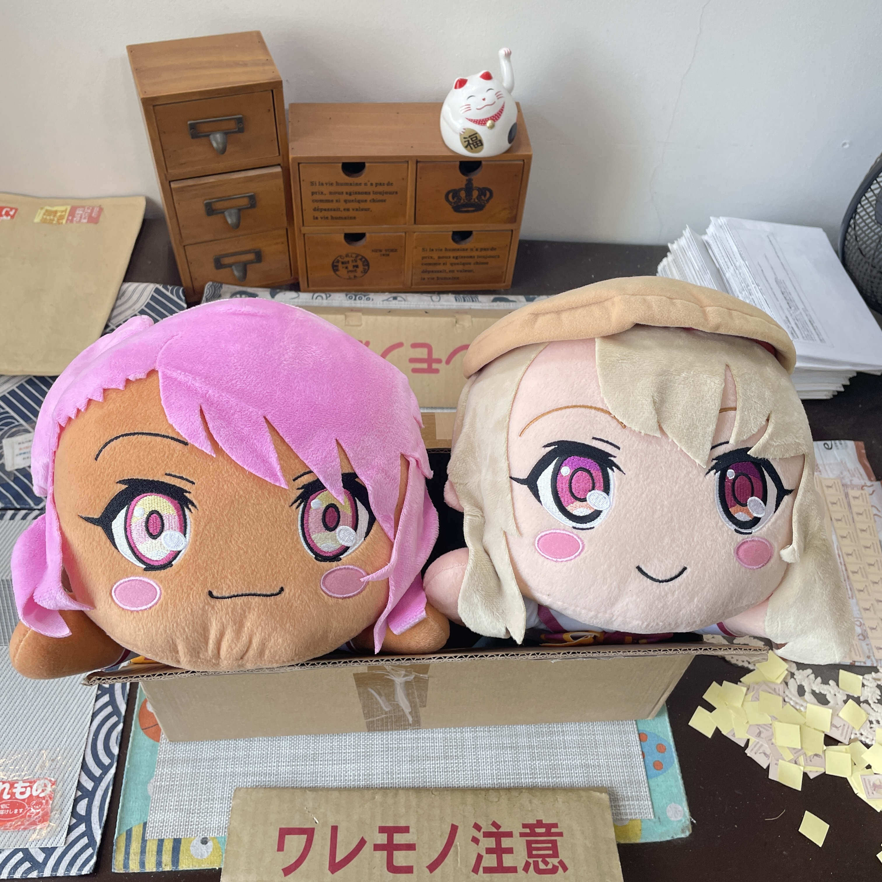 现货 魔法少女伊莉雅 fate 40cm趴趴 克洛伊