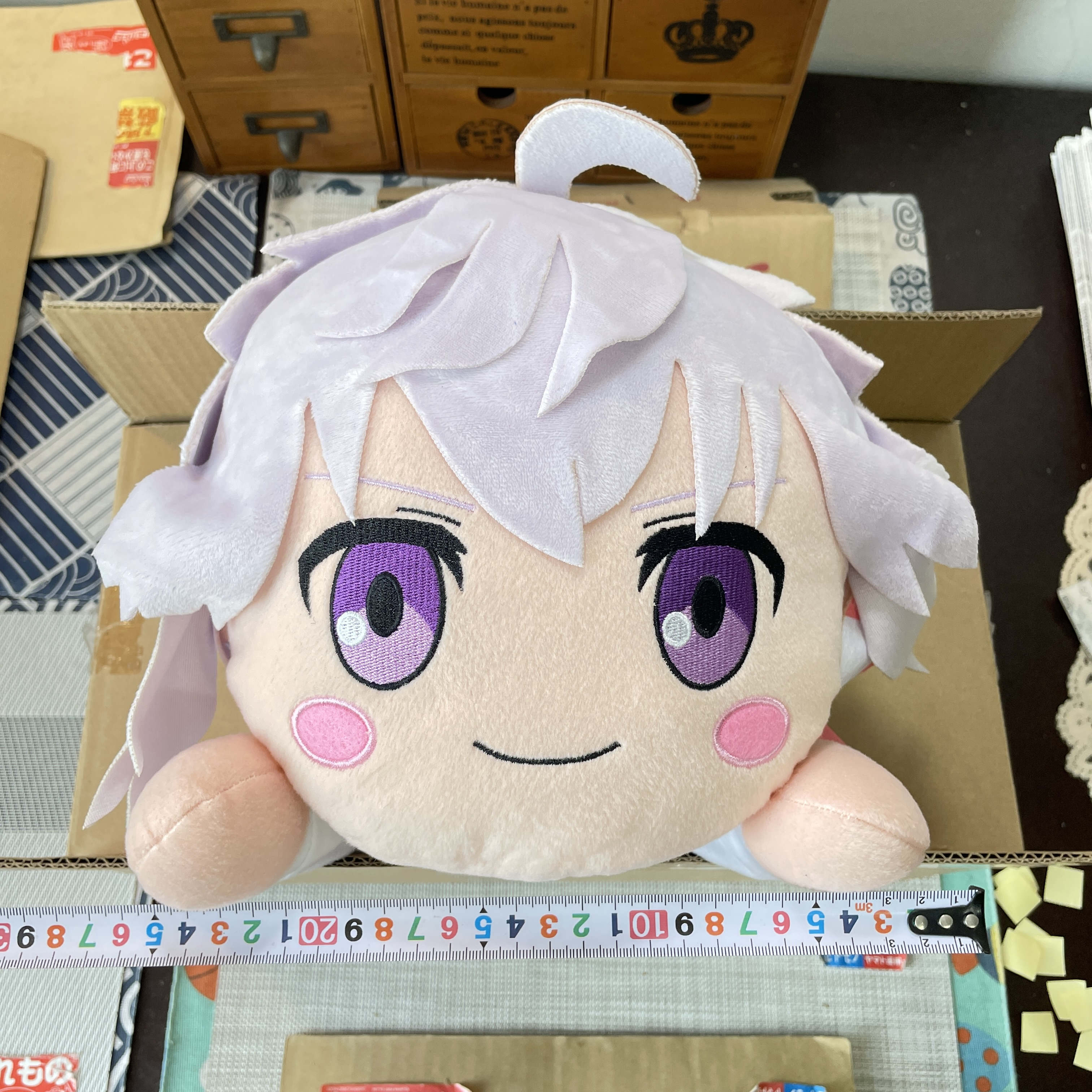 梅林 日版现货SEGA Fate FGO 魔兽战线 趴趴毛绒公仔玩偶