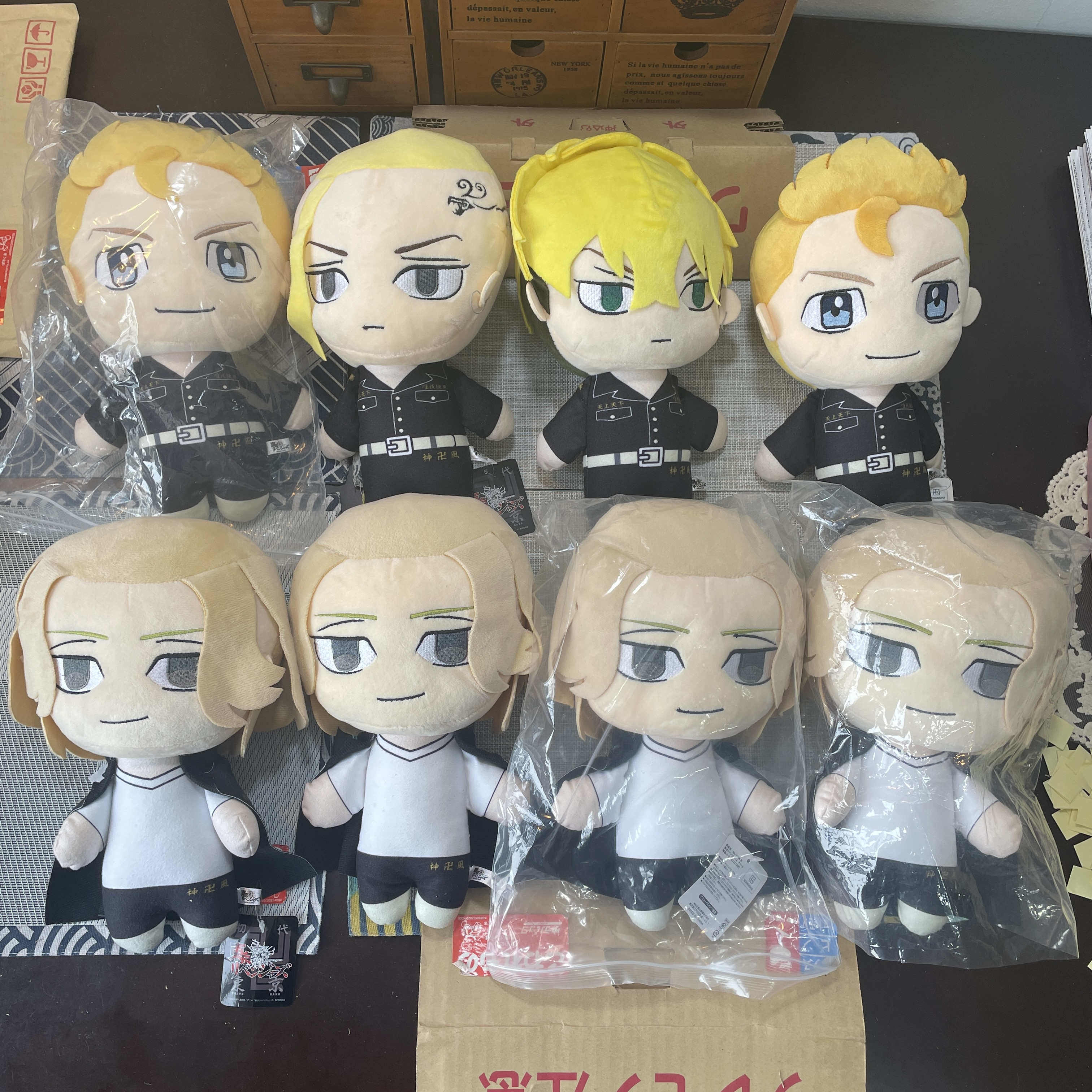 东京复仇者 Kodansha 官谷日购正版 公仔玩偶 毛绒玩具约30cm大号