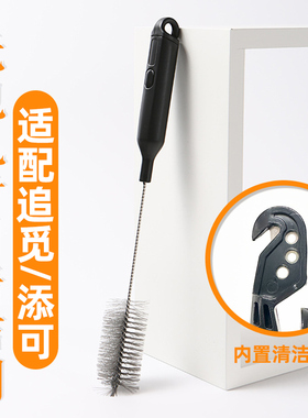 适用追觅添可芙万美的小米石头云鲸洗地机污水箱清洁刷毛刷配件