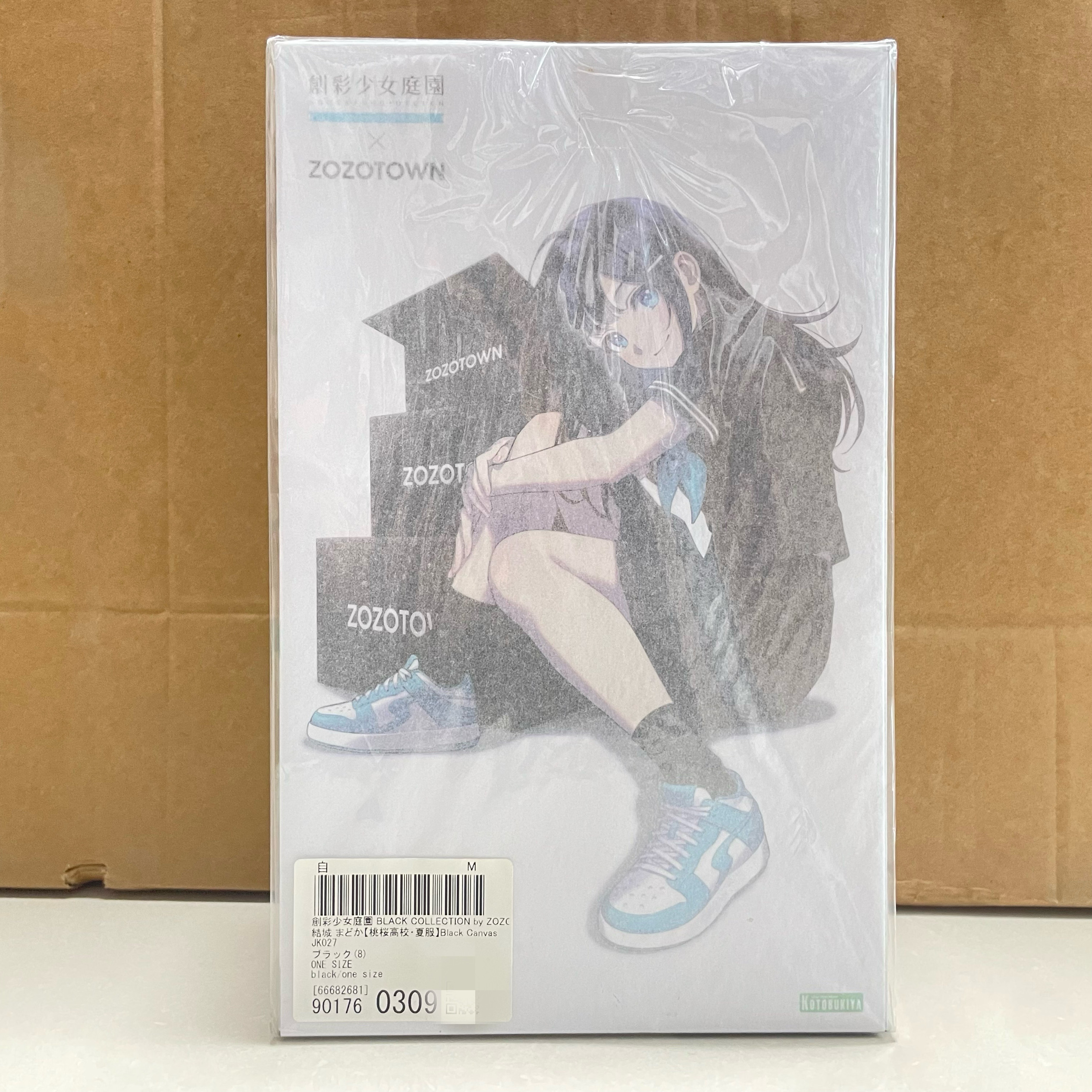 限定寿屋结城圆创彩少女庭园×ZOZOTOWN樱桃高校夏服black canvas