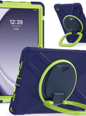 适用三星平板A9 8.7寸电脑保护套SM-X110 X115 X117防摔壳A9 Plus内置旋转支架11寸X210 X216 X218横竖支撑