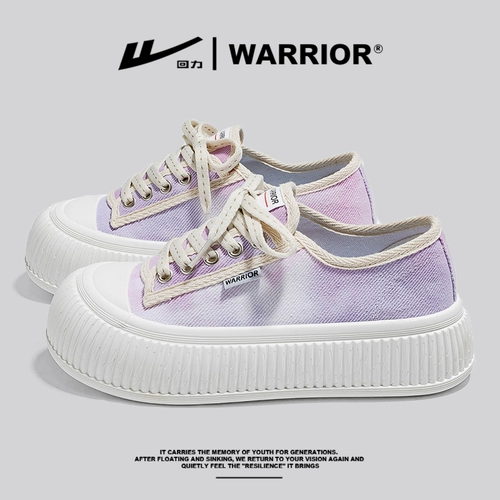 Warrior, тканевые эспадрильи, кроссовки на платформе, коллекция 2024 года