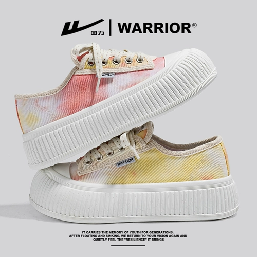 Warrior, тканевые эспадрильи, кроссовки на платформе, коллекция 2024 года