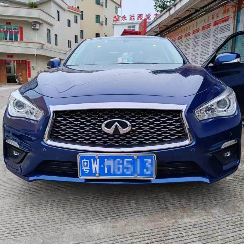 14-23款英菲尼迪Q50L原车屏显示原厂前后倒车雷达升级加装前雷达