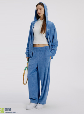 Lakewill运动套装家居男女可穿戴帽衫外套舒适毛巾布运动休闲长裤