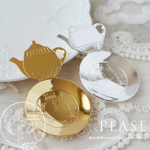 高桑金属茶旗不锈钢茶勺