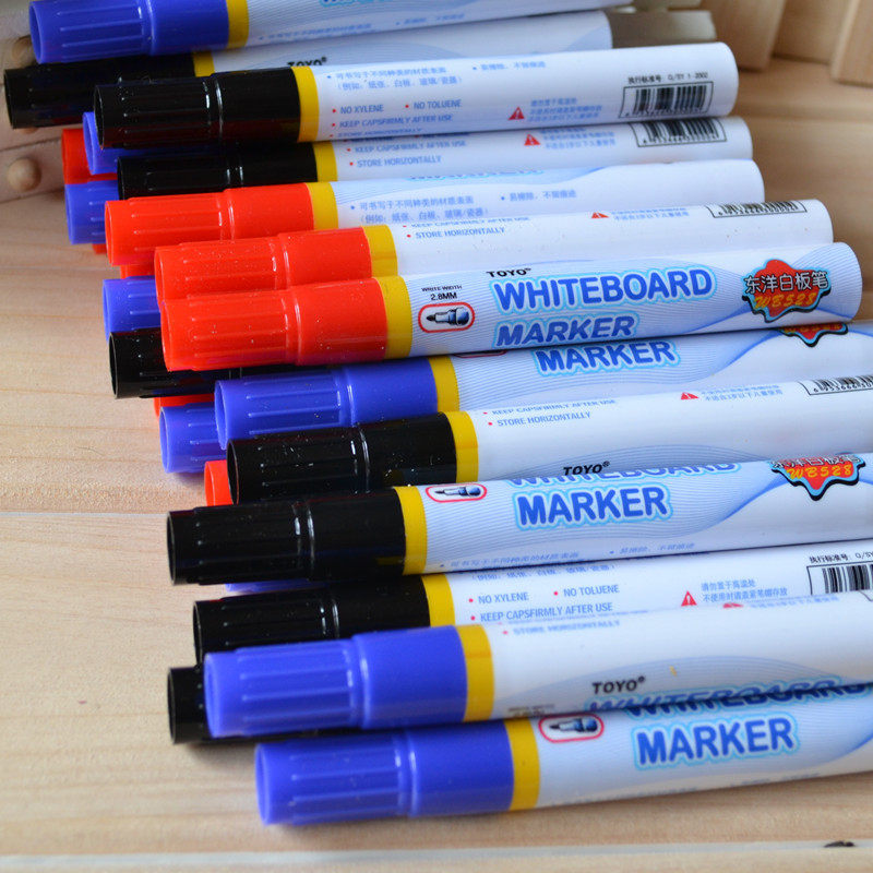 正品东洋白板笔WB-528白板笔/可擦白板专用笔 安全水性记号笔