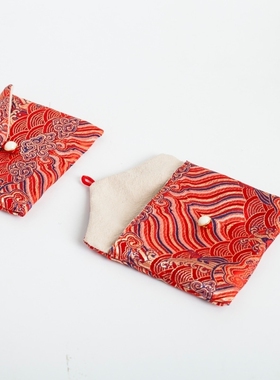 袋子印章袋时尚收纳包锦囊小号小布袋束口袋保护布艺可爱文玩福袋