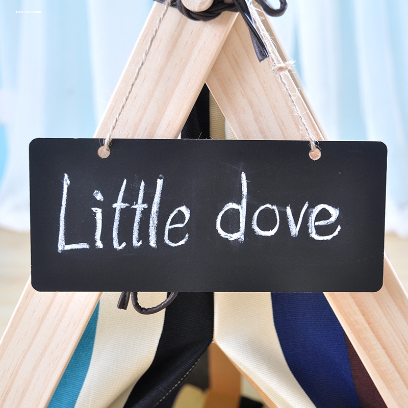 小黑板木质工艺品 创意麻绳挂牌 欢迎门牌家居装饰留言板派对指路
