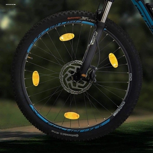 山地车辐条反光片公路自行车轮圈反光板反光条车圈反光安全警示灯