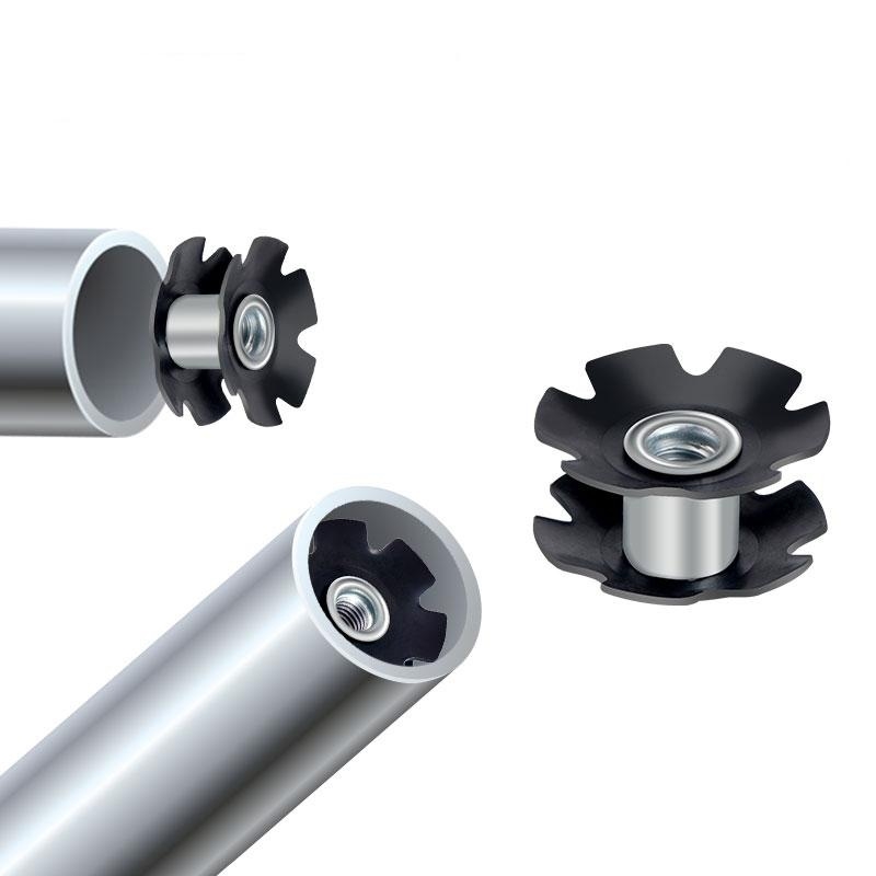 自行车前叉吊芯山地车膨胀太阳花28.6mm龙头无牙头管碗组打入式